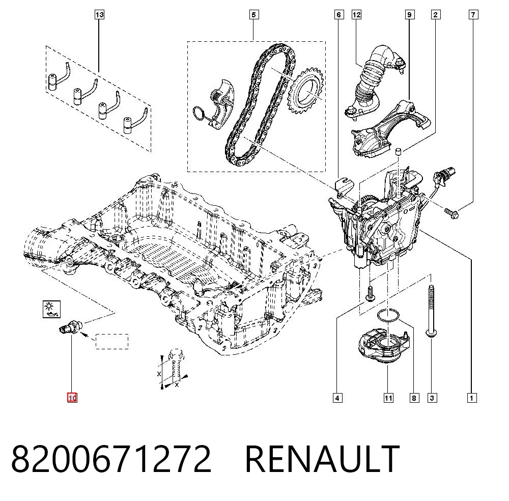 8200671272 Renault (RVI)
