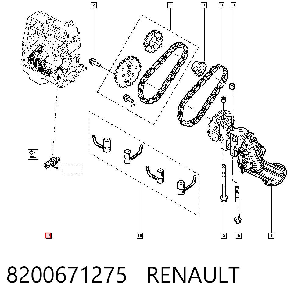8200671275 Renault (RVI)