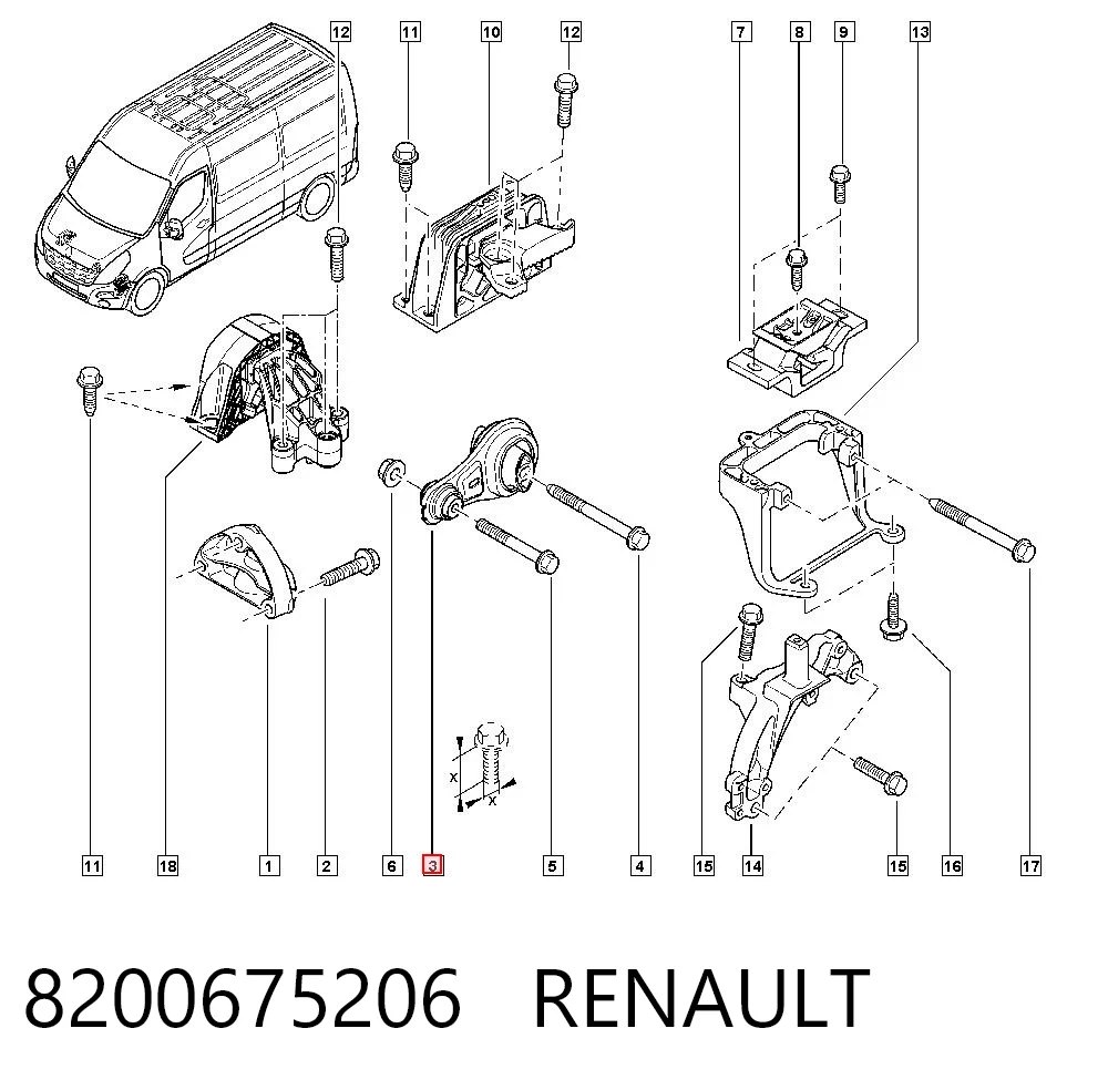 8200675206 Renault (RVI)