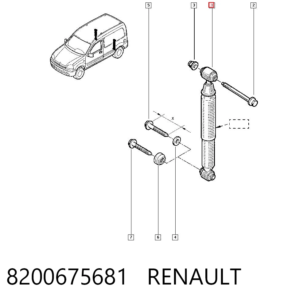 8200675681 Renault (RVI)