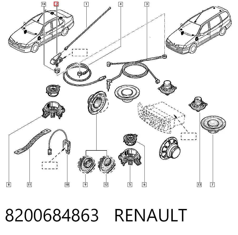 8200684863 Renault (RVI)