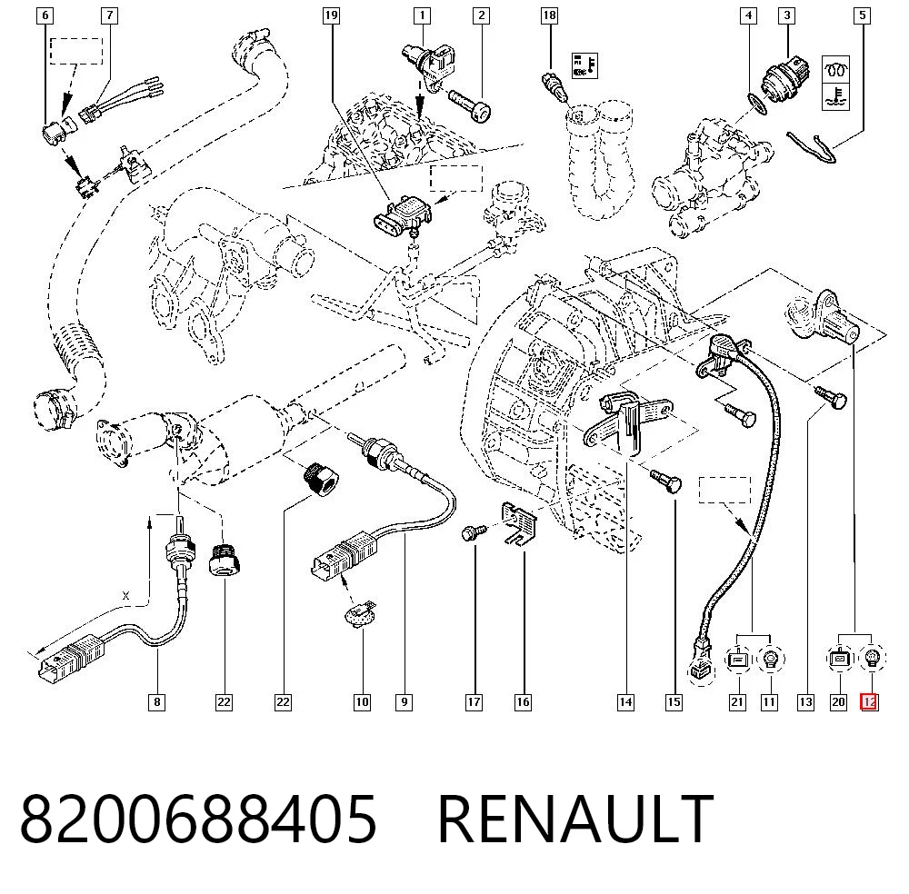 8200688405 Renault (RVI)