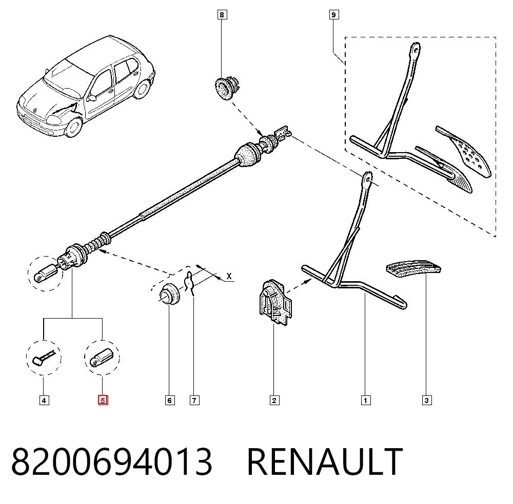 8200694013 Renault (RVI)