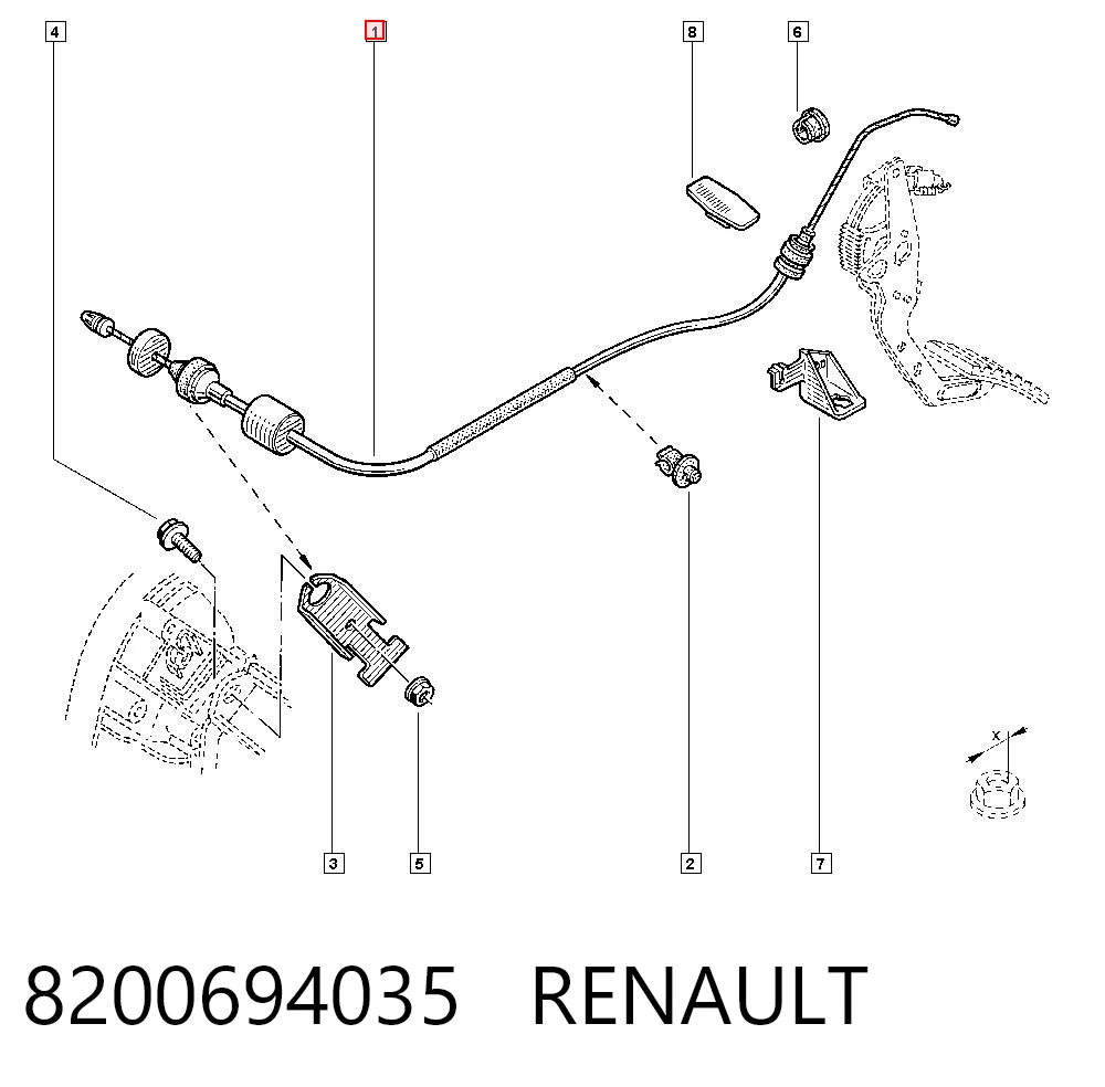 8200694035 Renault (RVI)