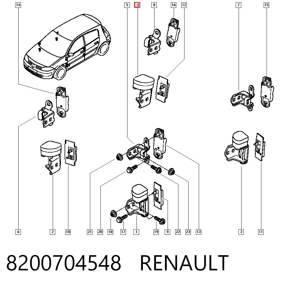 8200704548 Renault (RVI)
