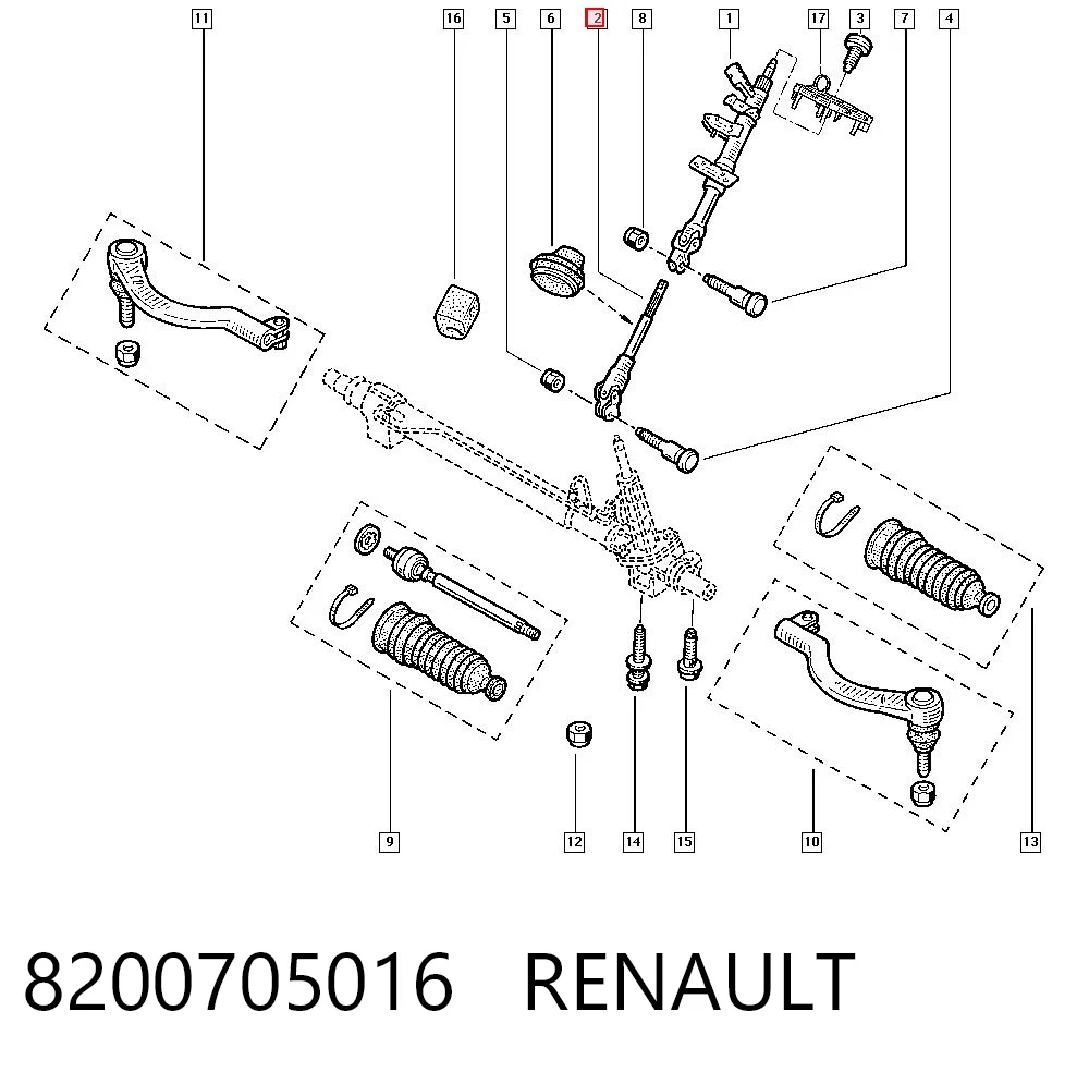 8200705016 Renault (RVI)