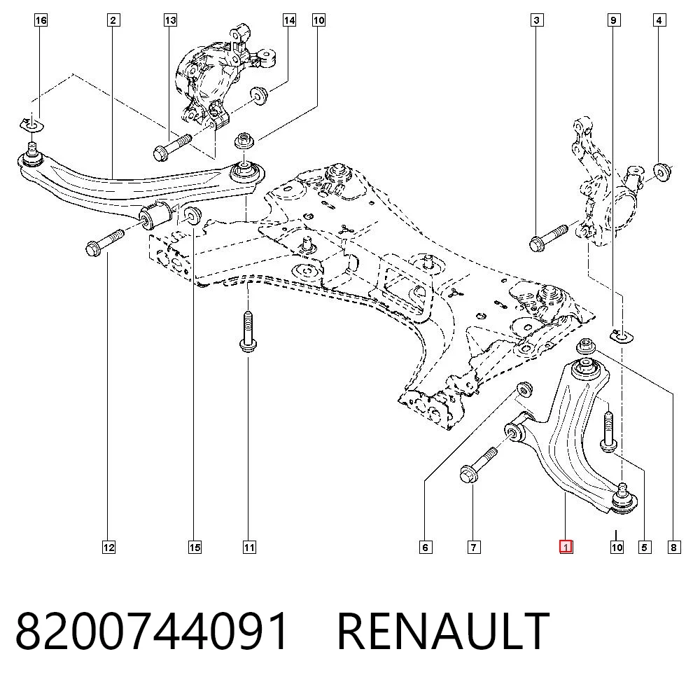 8200744091 Renault (RVI)