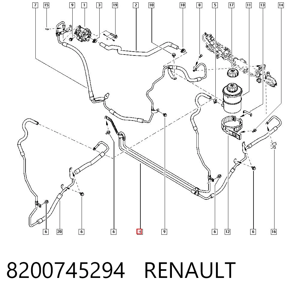 8200745294 Renault (RVI)