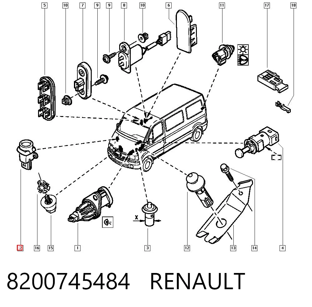 8200745484 Renault (RVI)