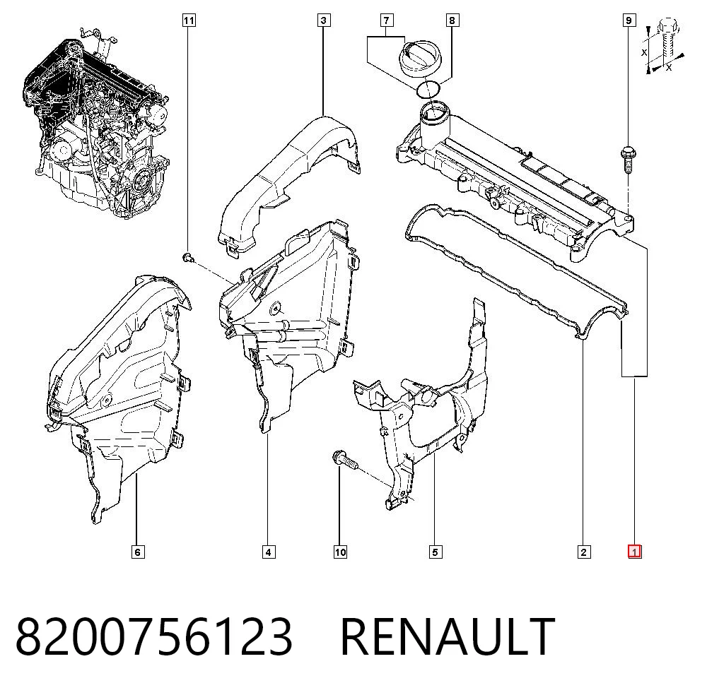 8200756123 Renault (RVI)