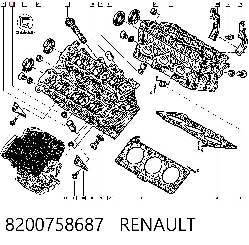 8200758687 Renault (RVI)
