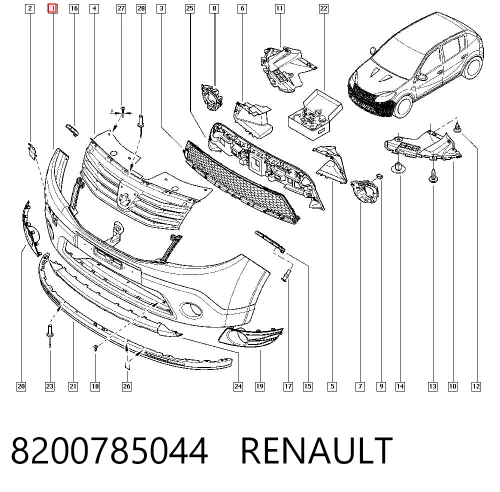 8200785044 Renault (RVI)