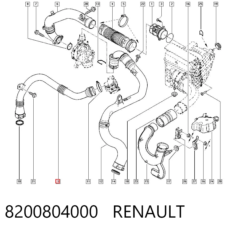 8200804000 Renault (RVI)