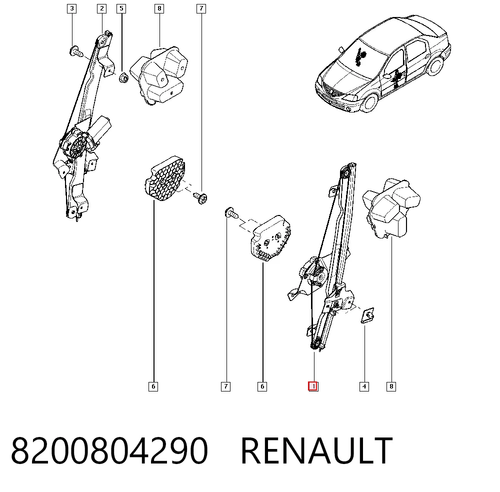 8200804290 Renault (RVI)