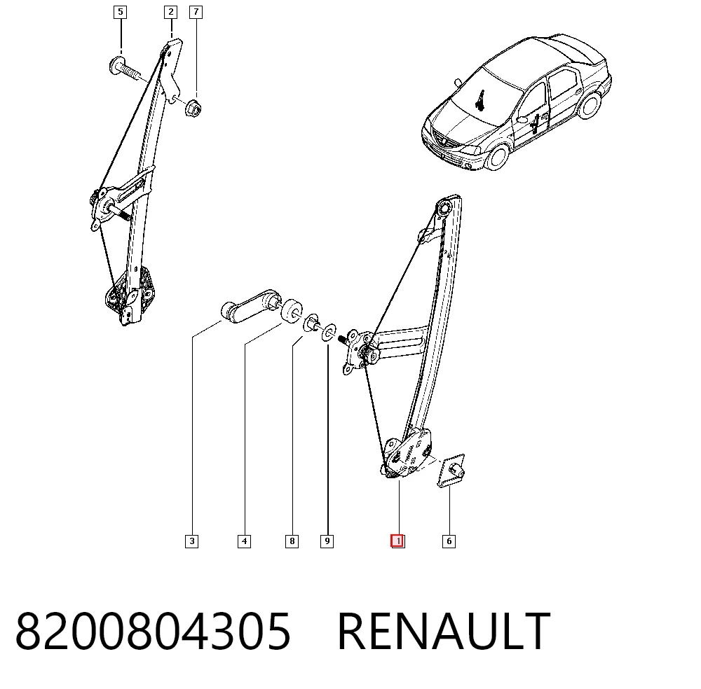 8200804305 Renault (RVI)