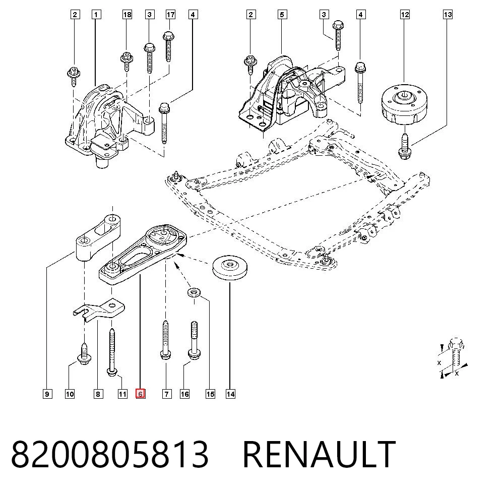 8200805813 Renault (RVI)