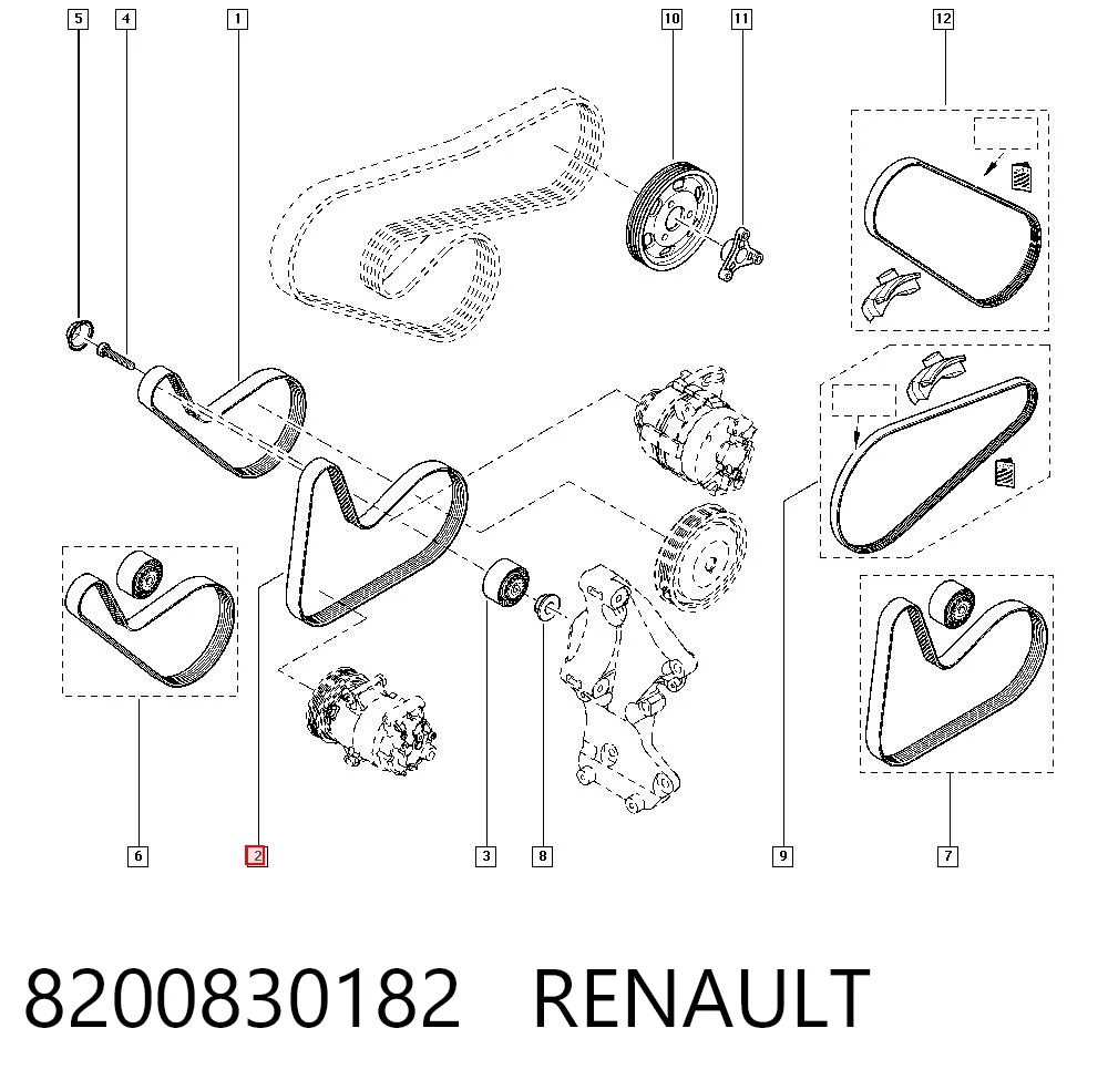 8200830182 Renault (RVI)