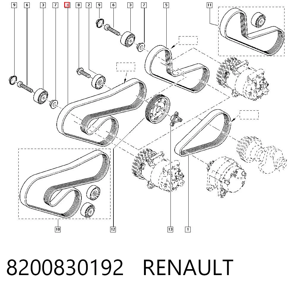 8200830192 Renault (RVI)