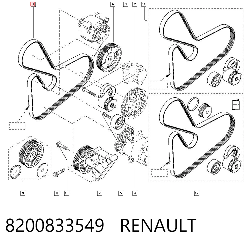 8200833549 Renault (RVI)