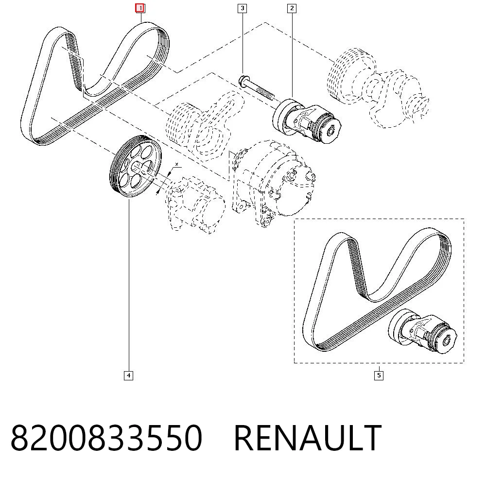 8200833550 Renault (RVI)