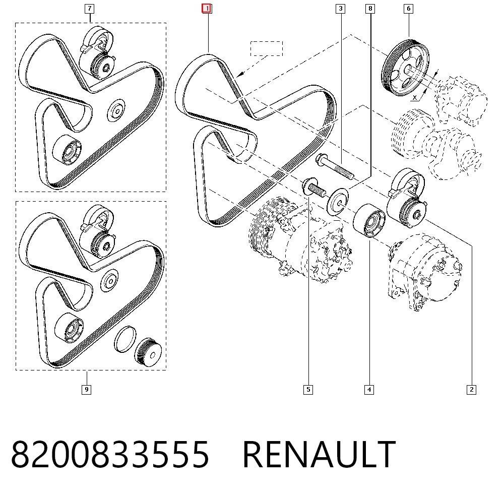 8200833555 Renault (RVI)