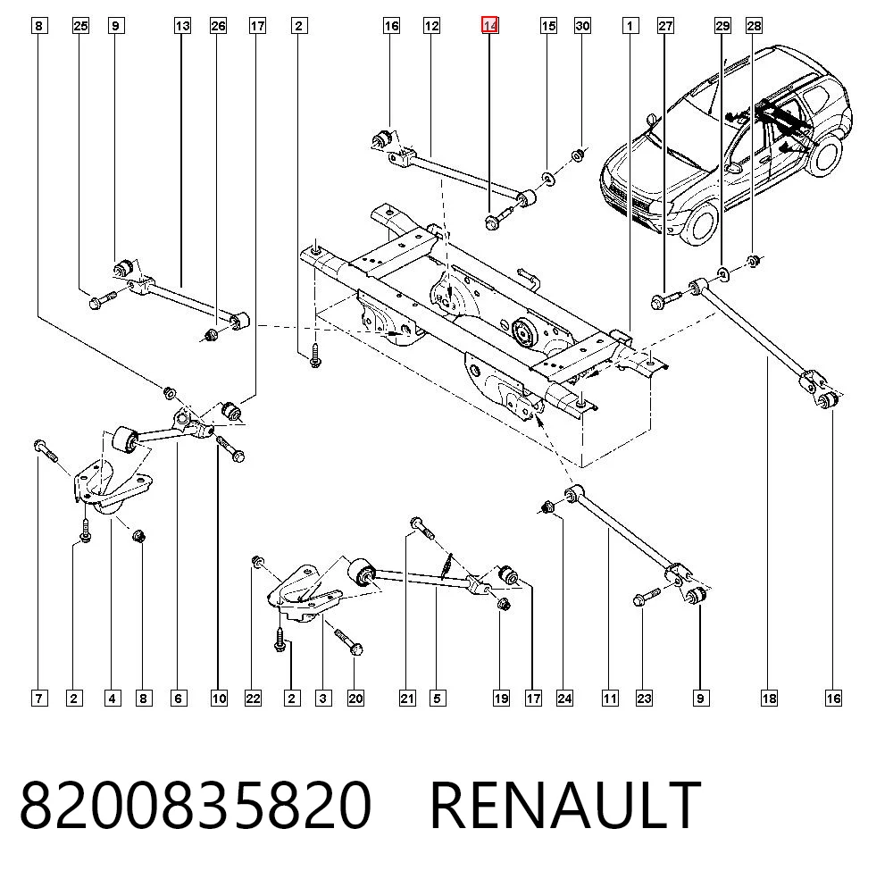 8200835820 Renault (RVI)