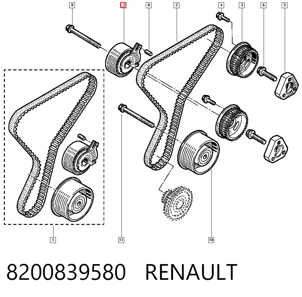 8200839580 Renault (RVI)