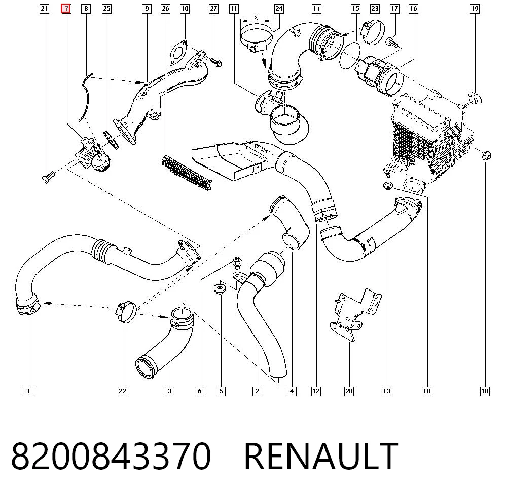 8200843370 Renault (RVI)