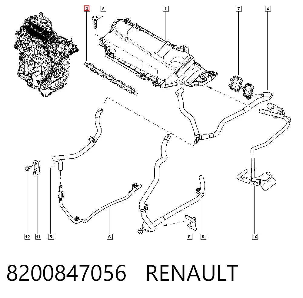 8200847056 Renault (RVI)