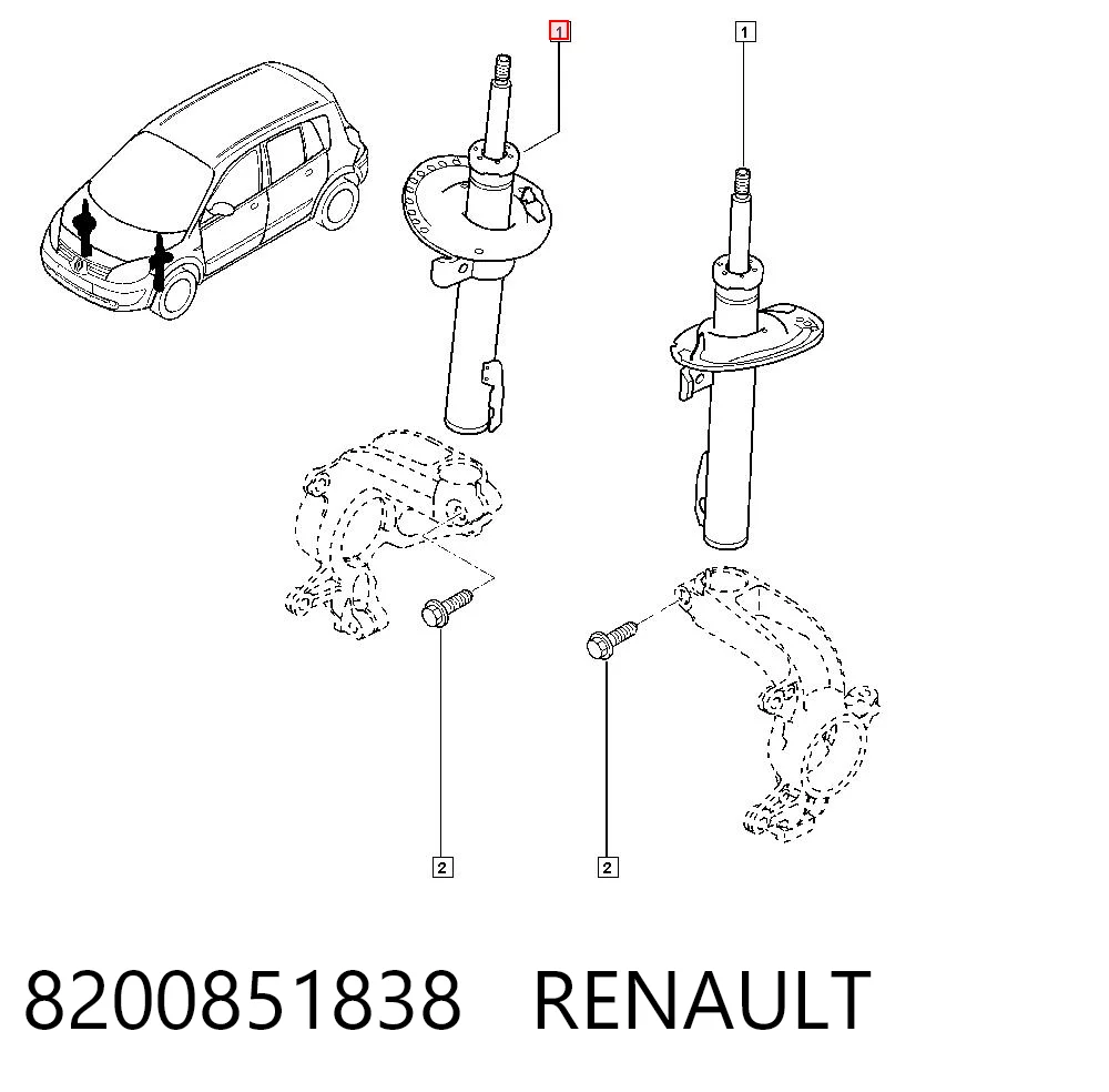 8200851838 Renault (RVI)