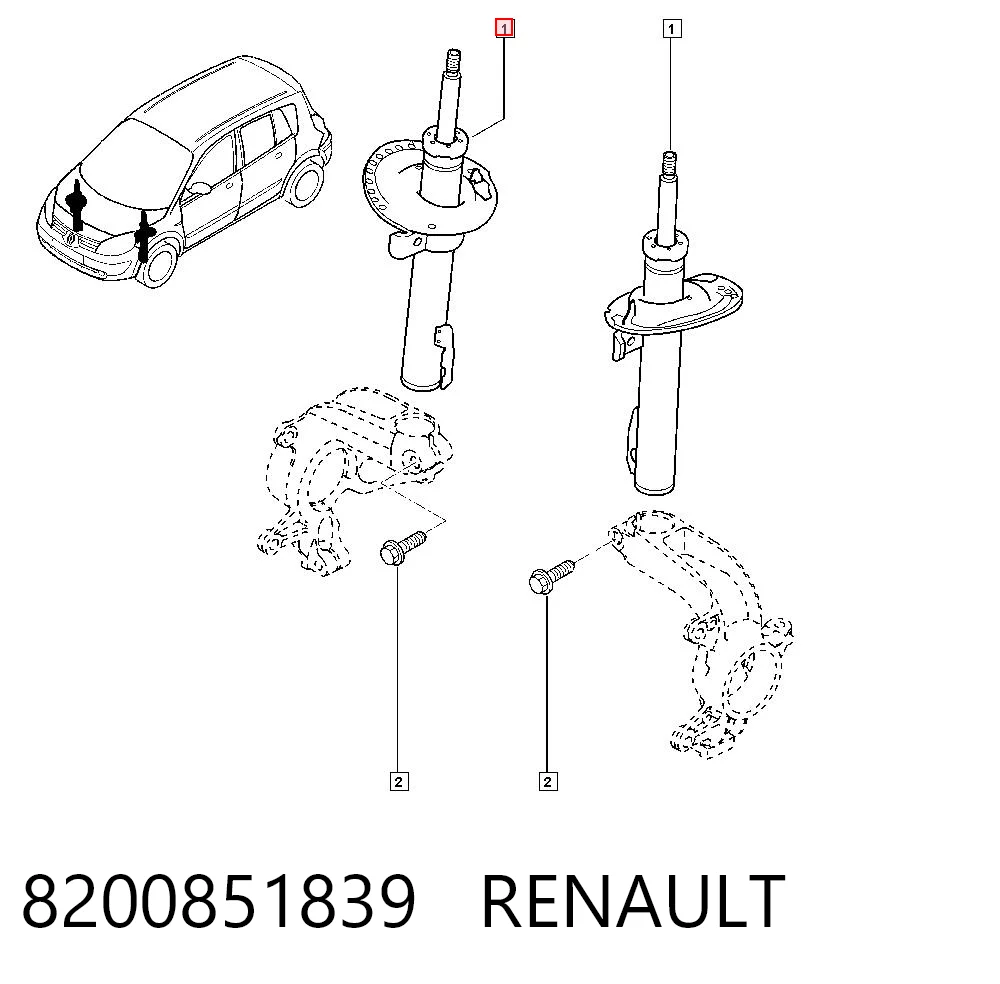 8200851839 Renault (RVI)