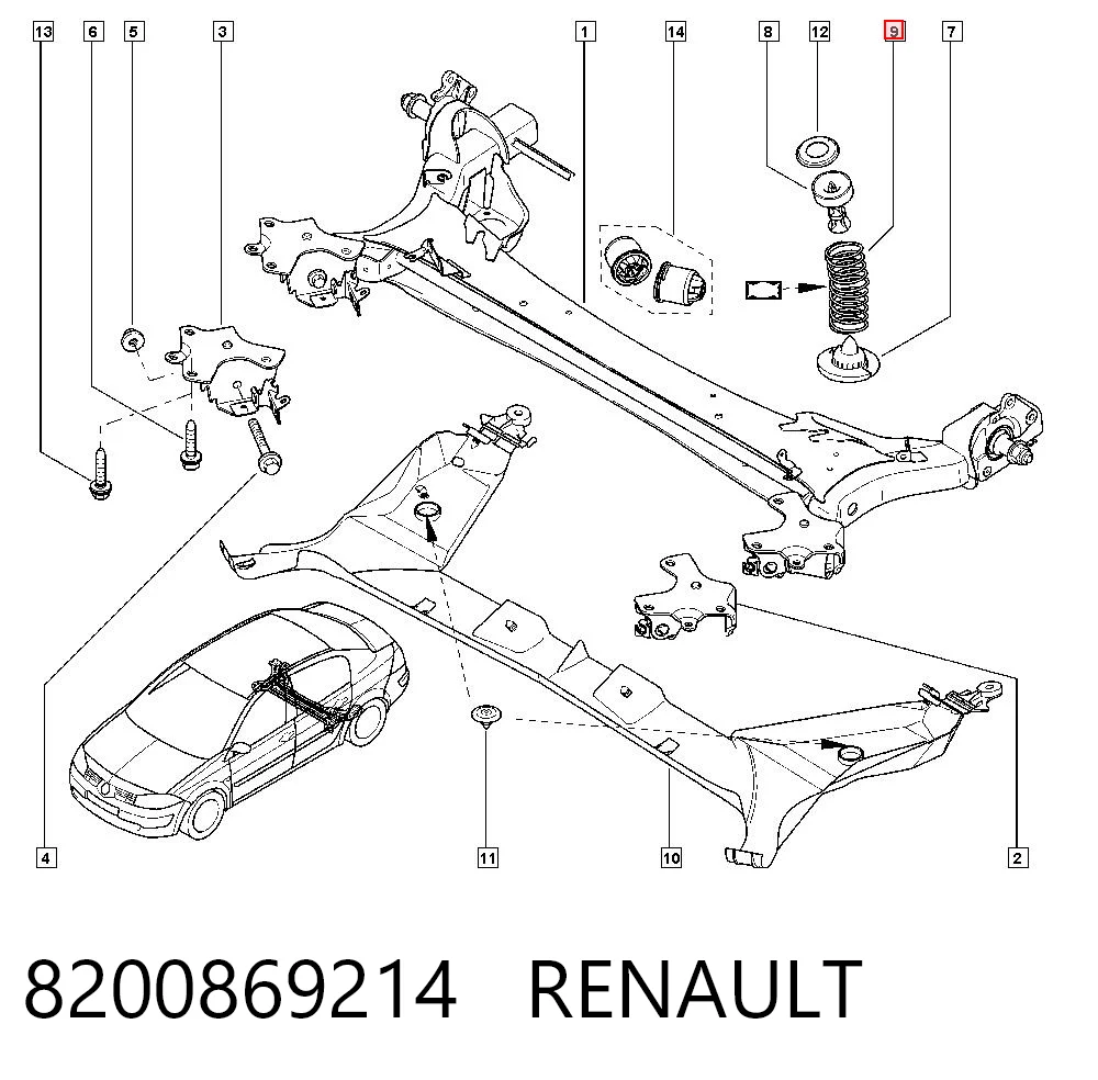 8200869214 Renault (RVI)