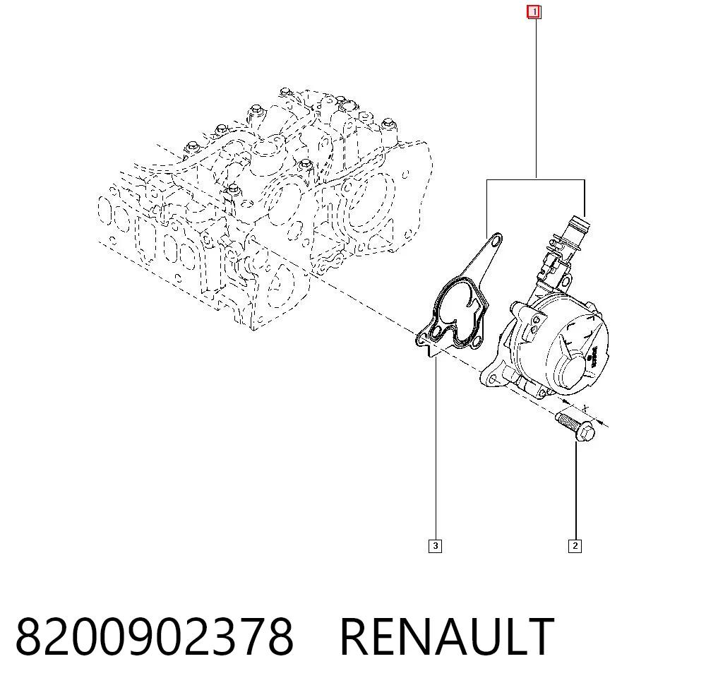 Pompa podciśnienia Peugeot/Citroen 1682093280 cena, od 119,18 USD