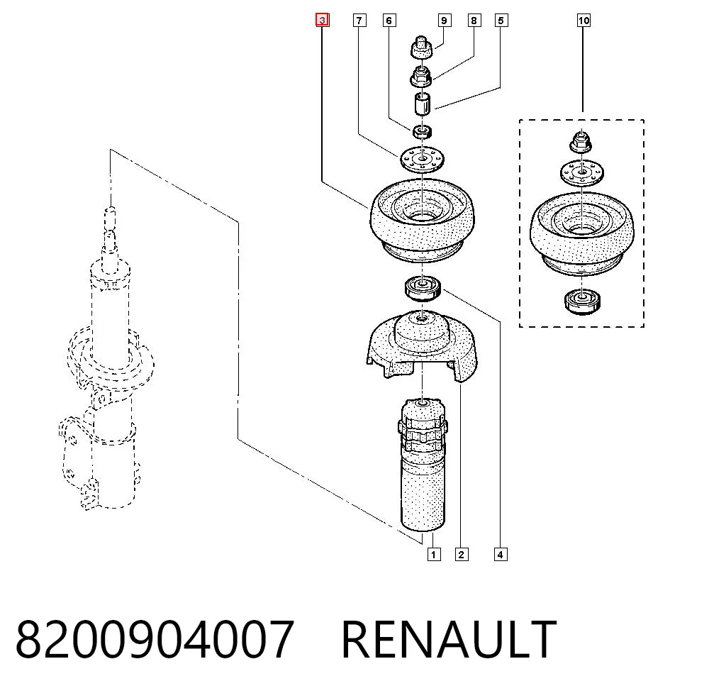 8200904007 Renault (RVI)