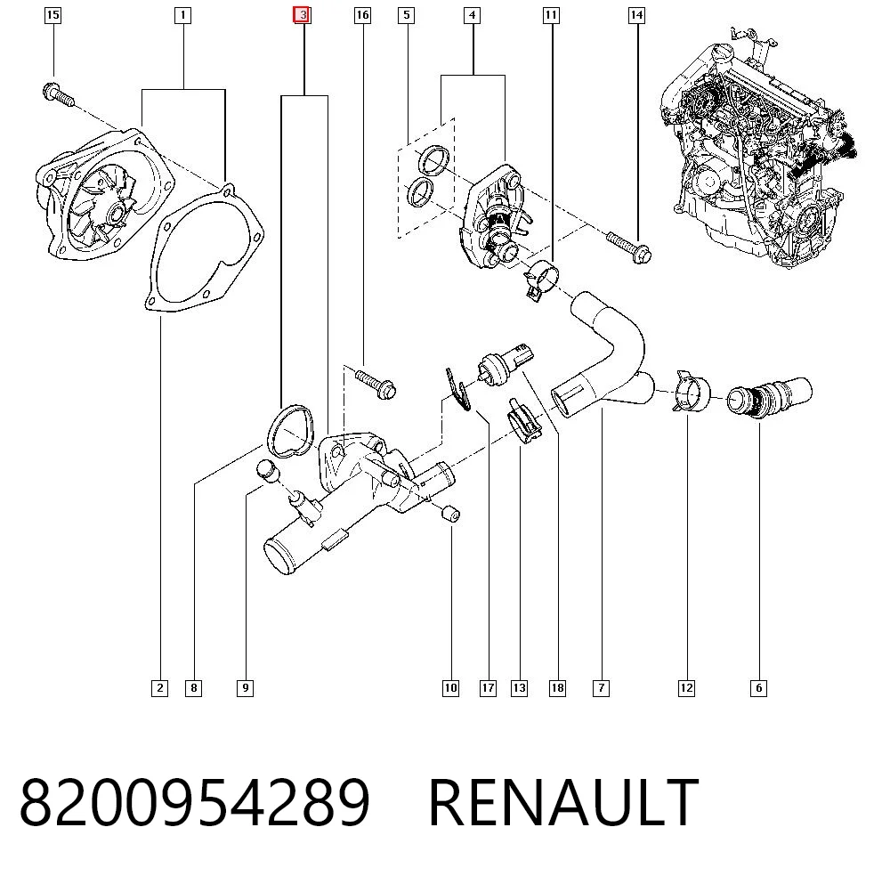 8200954289 Renault (RVI)
