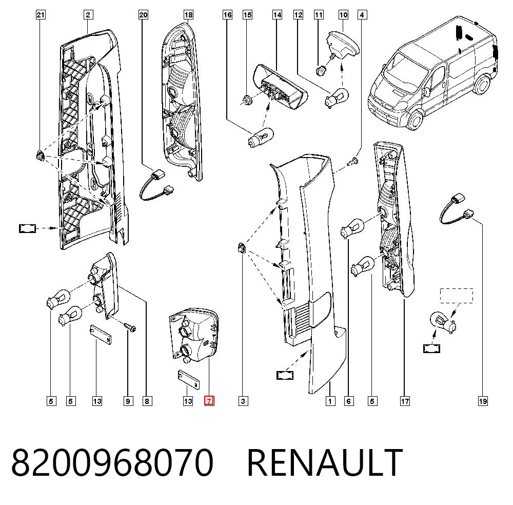 8200968070 Renault (RVI)