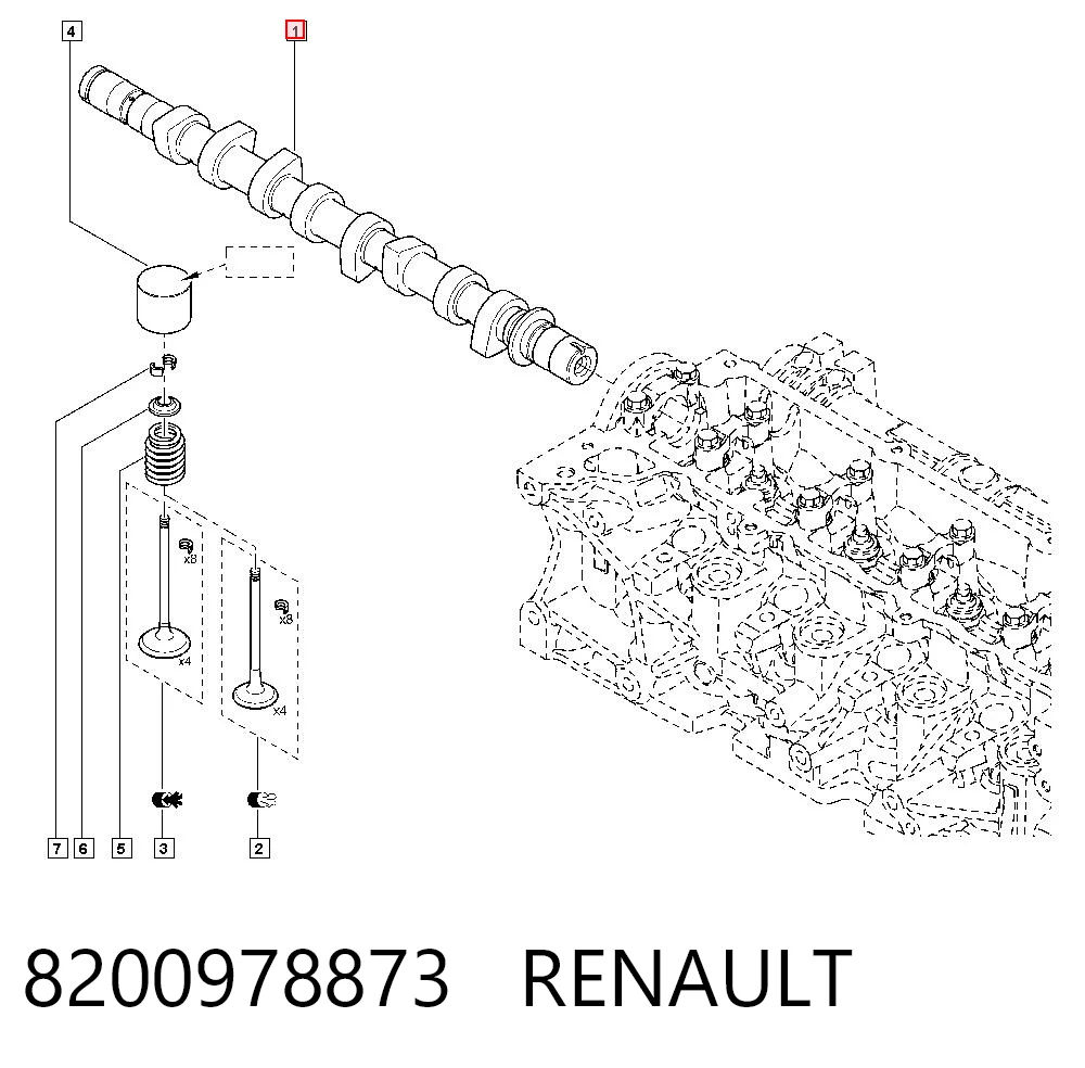 8200978873 Renault (RVI)
