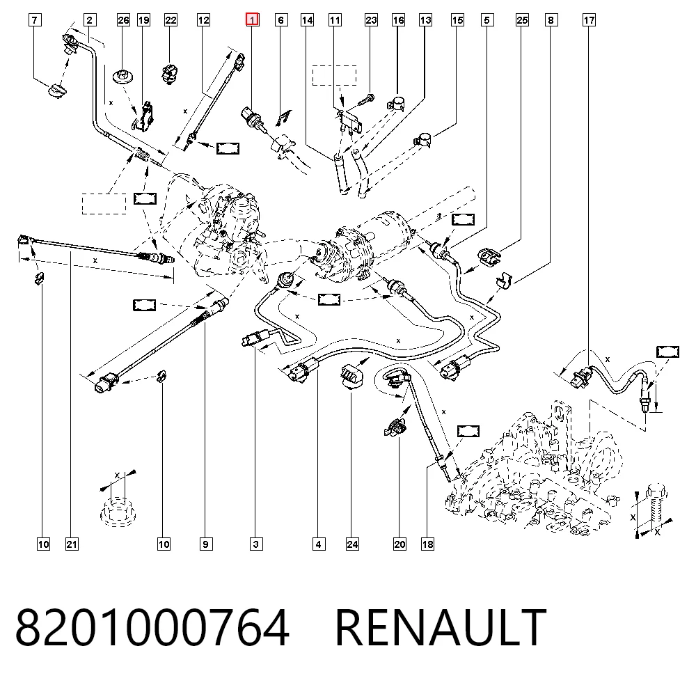 8201000764 Renault (RVI)