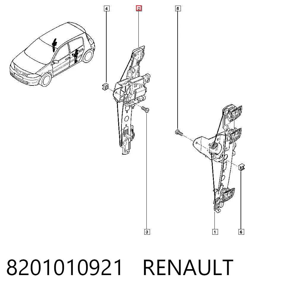 8201010921 Renault (RVI)