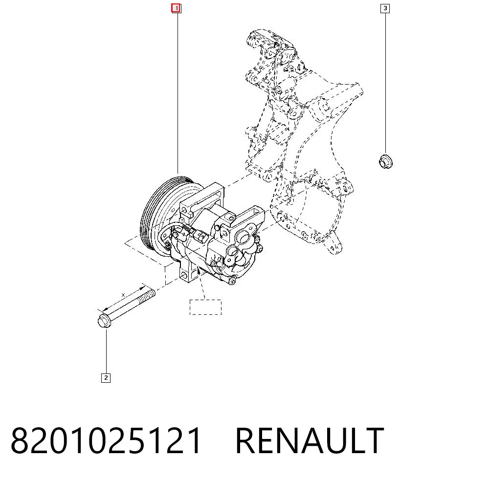 8201025121 Renault (RVI)