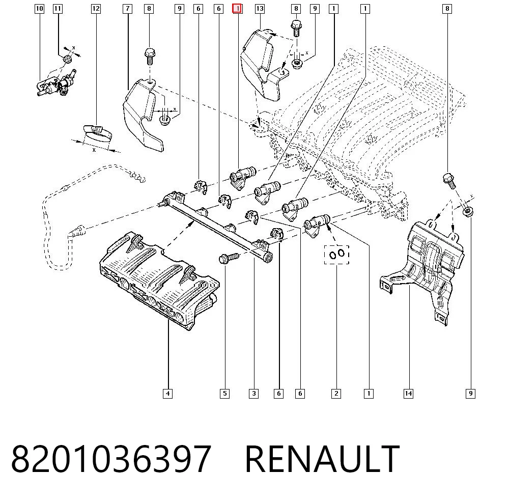 8201036397 Renault (RVI)