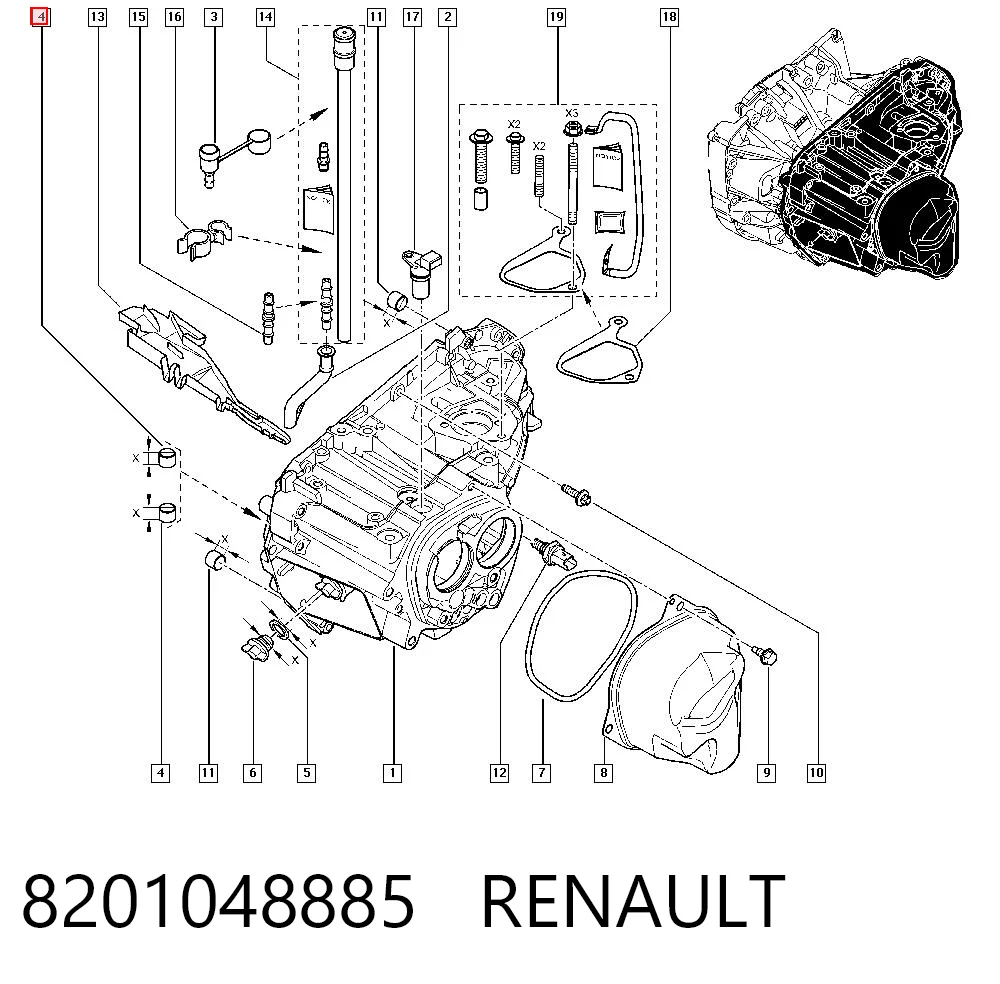 8201048885 Renault (RVI)