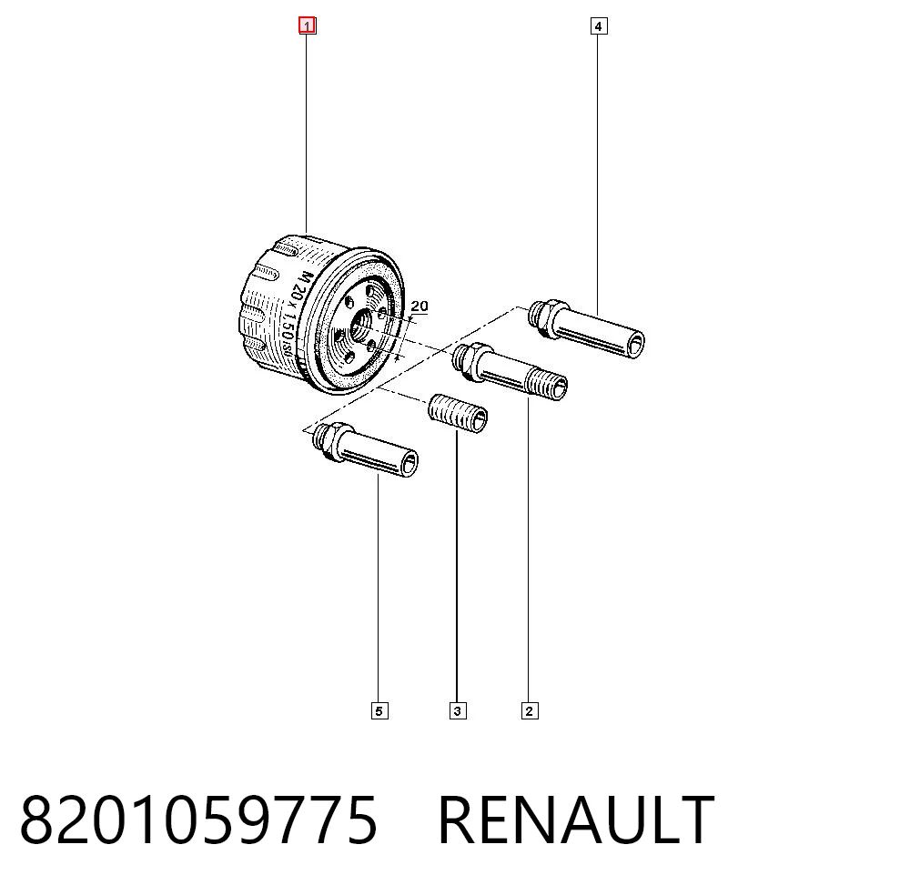 8201059775 Renault (RVI)
