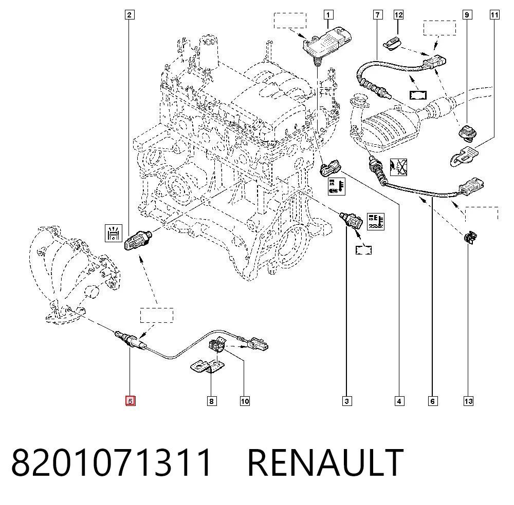 8201071311 Renault (RVI)