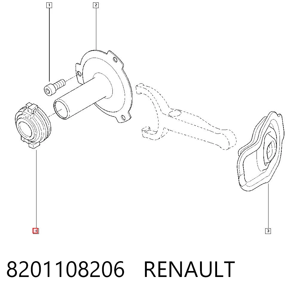 8201108206 Renault (RVI)