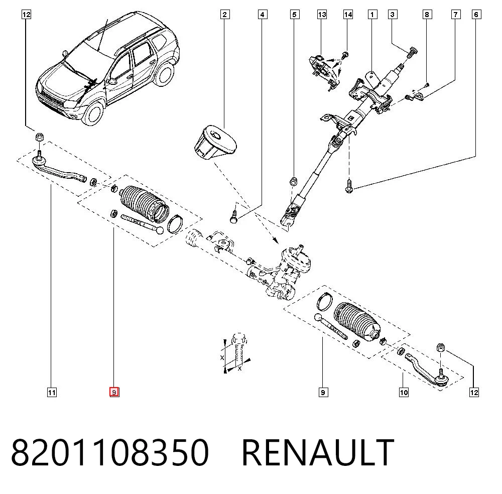 8201108350 Renault (RVI)