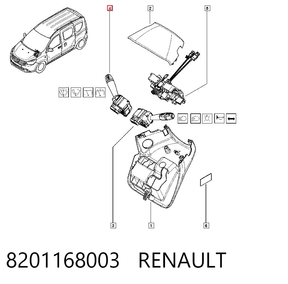8201168003 Renault (RVI)