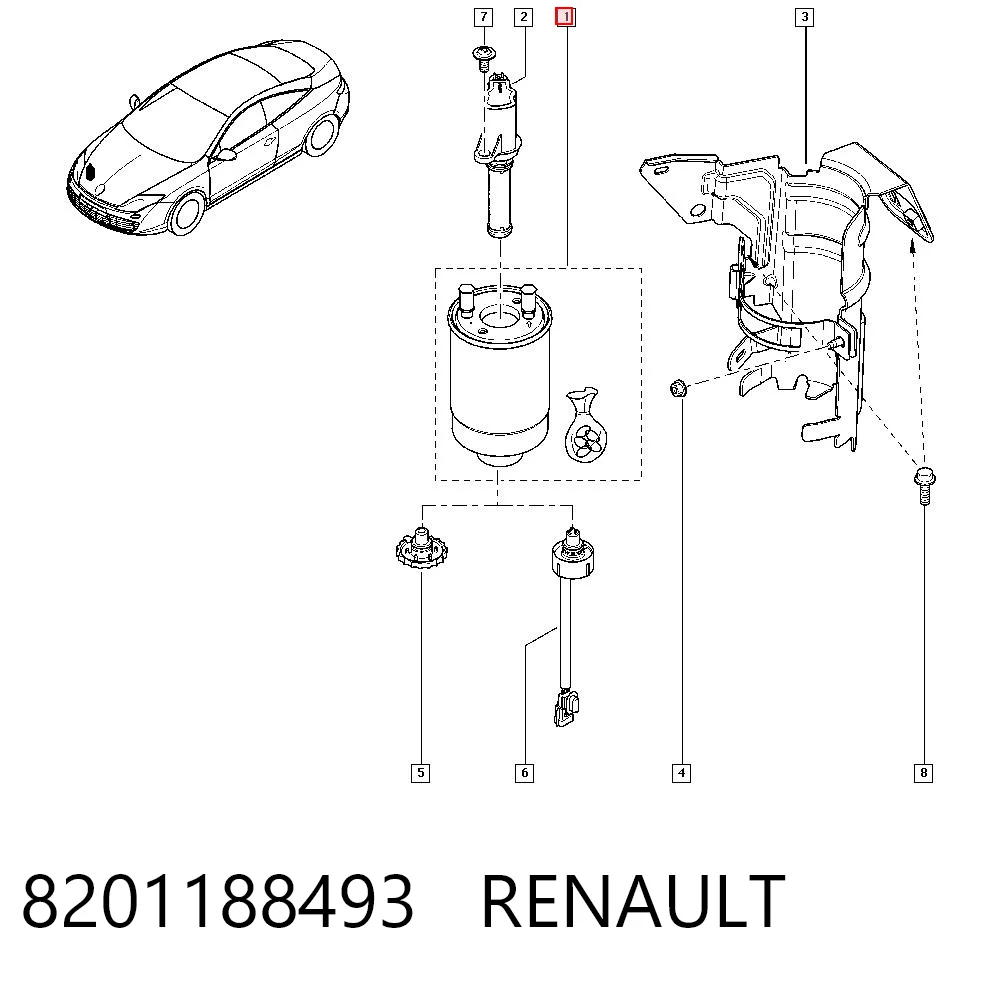 8201188493 Renault (RVI)