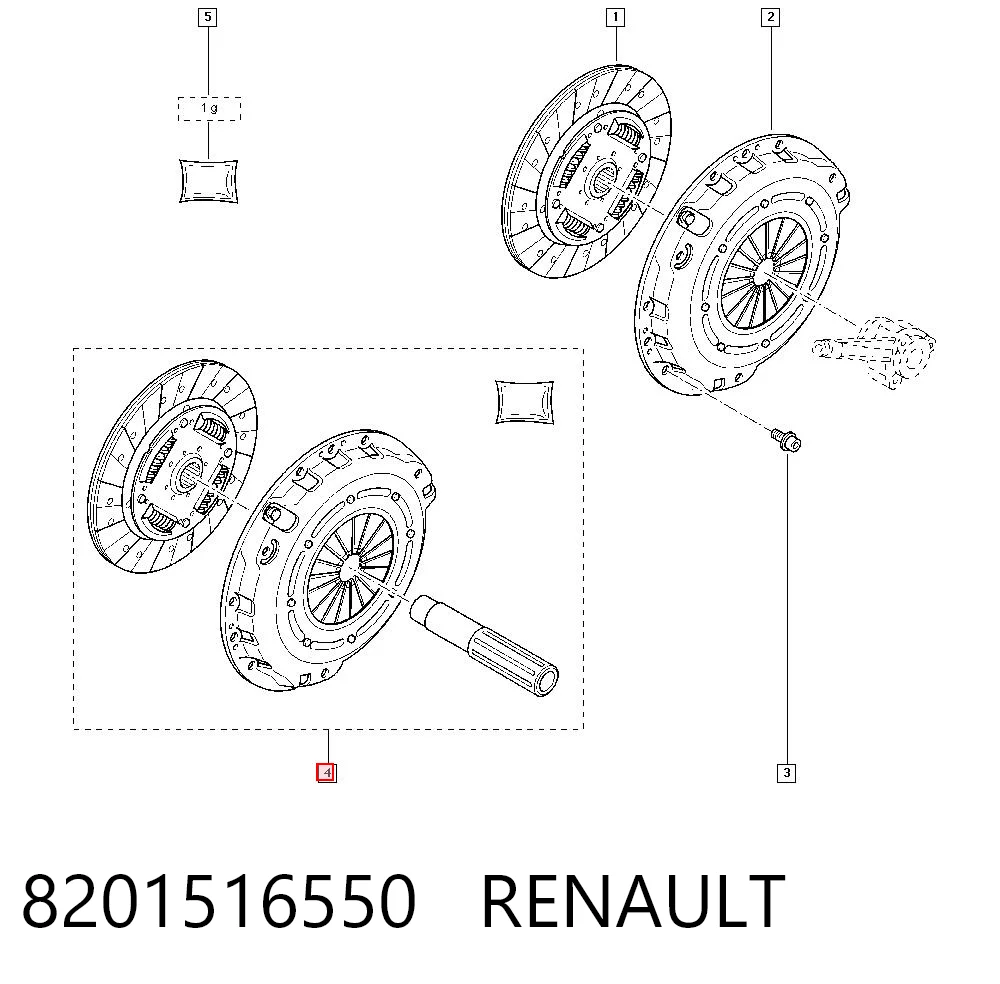 8201516550 Renault (RVI)