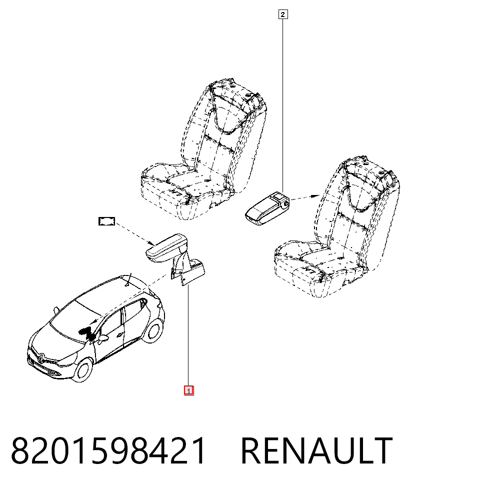 8201598421 Renault (RVI)